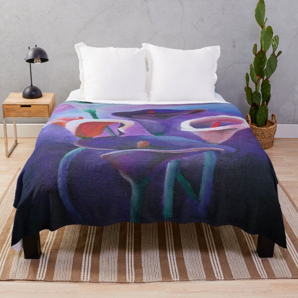 Item preview, Purple Callas Lilac And Purple Art designed and sold by taiche.