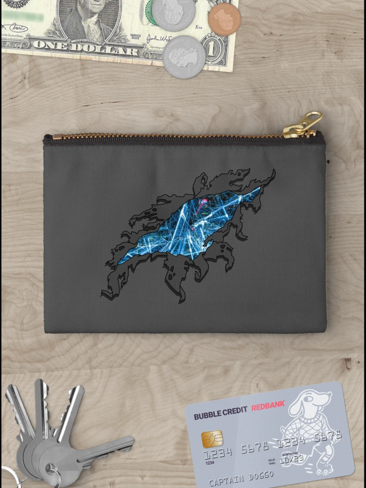 Thumbnail 3 of 4, Zipper Pouch, City Rip designed and sold by WildGeometric.