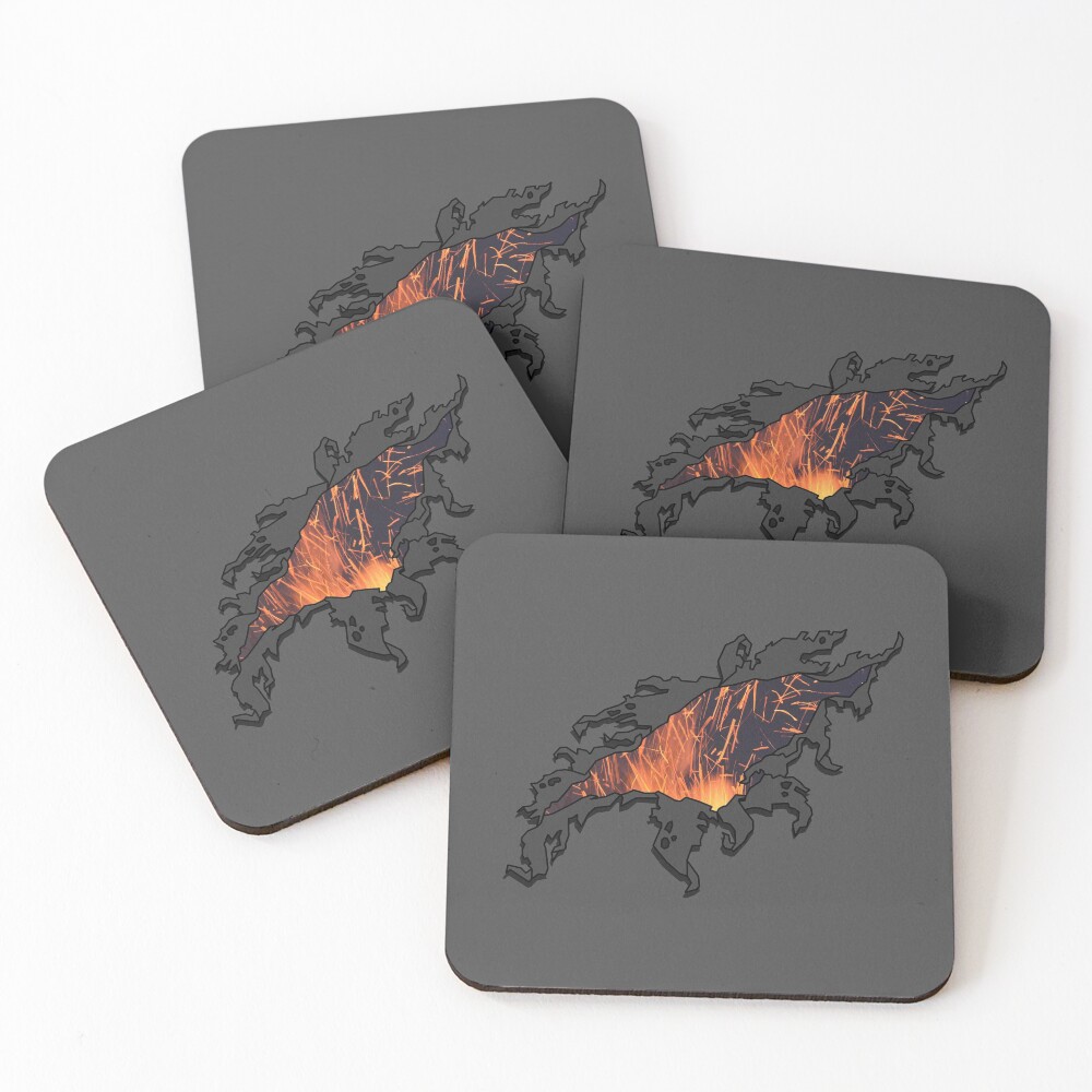 Item preview, Coasters (Set of 4) designed and sold by WildGeometric.