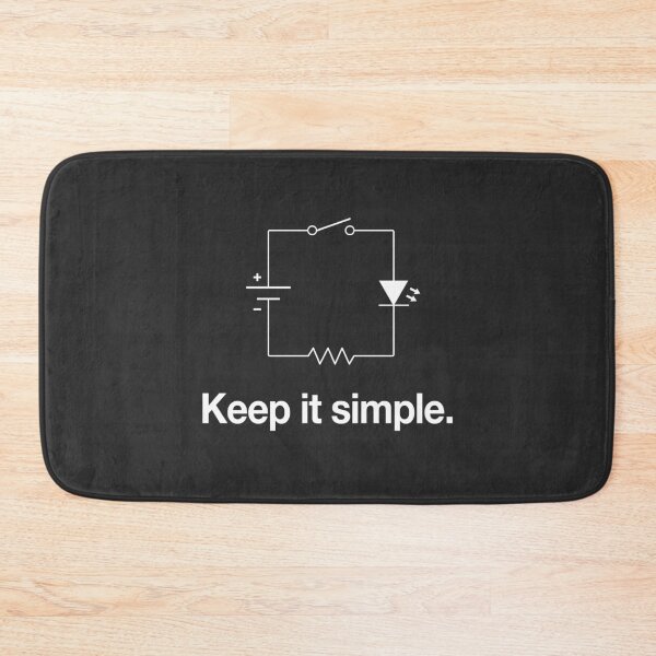 Item preview, Keep it simple electronic circuit for tech lovers, nerd and geek designed and sold by cinemadnesshirt.