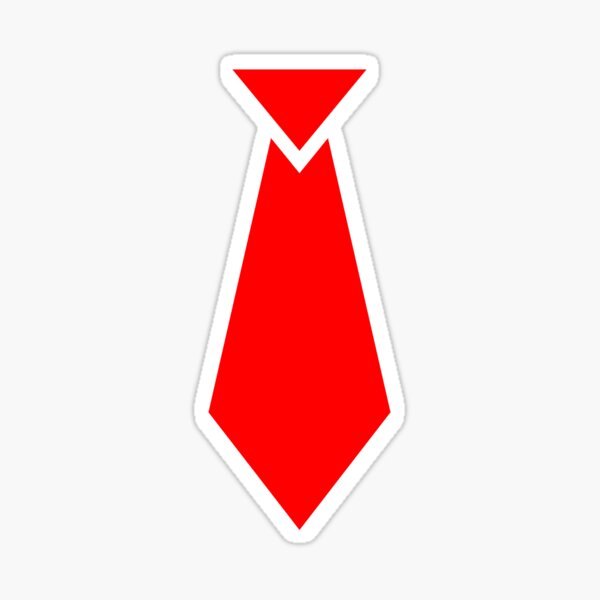 Pegatina «Pequeña corbata roja divertida» de marutpod | Redbubble Pegatina «Pequeña corbata roja divertida» de marutpod | Redbubble