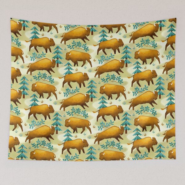 Item preview, Campo de bisontes designed and sold by TigaTiga.