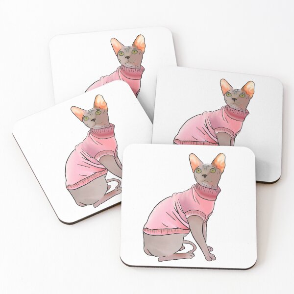 Aperçu de l'œuvre Chat Sphynx créée et vendue par Lilystreet.