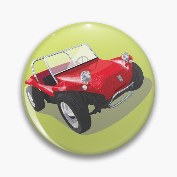 Item preview, Classic Manx beach buggy in red designed and sold by candc-retro.