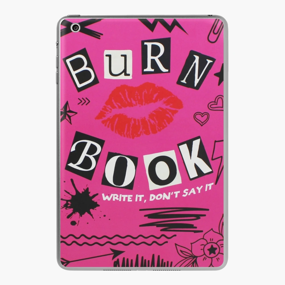 Burn book Sticker for Sale by Maiaaltamiraa