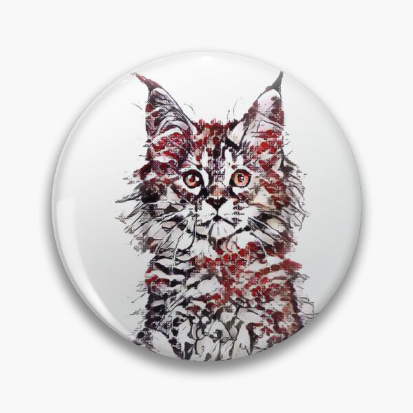 Item preview, Beautiful Maine Coon Kitten designed and sold by Dreamflight.