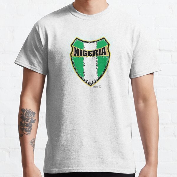 Nigeria Flag T Shirt For Sale By Jashowear Redbubble Nigeria Flag T Shirts Nigeria Pride 4857