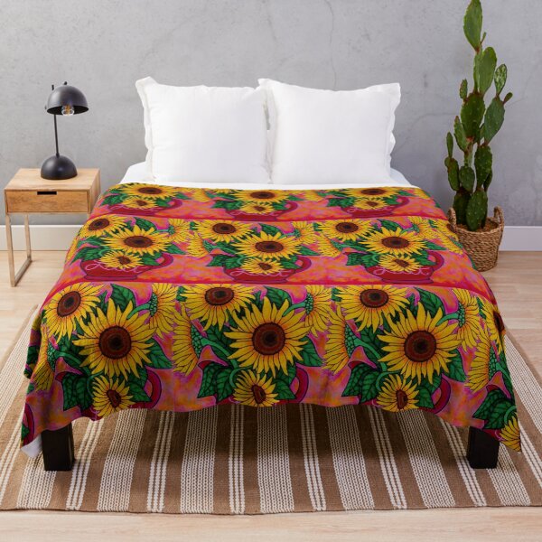 Item preview, Saturday Morning Sunflowers designed and sold by Lisa Lorenz Paintings.