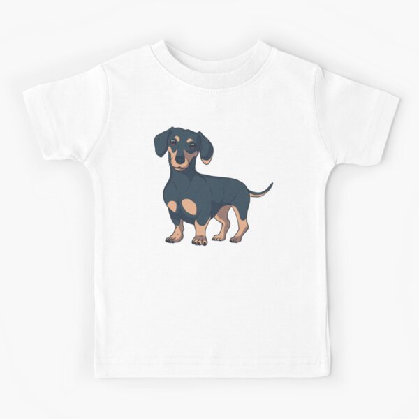 Perro Dachshund Camiseta para niños