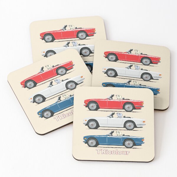 Item preview, TR6 in TRicolour options in RHD designed and sold by Bigs66.