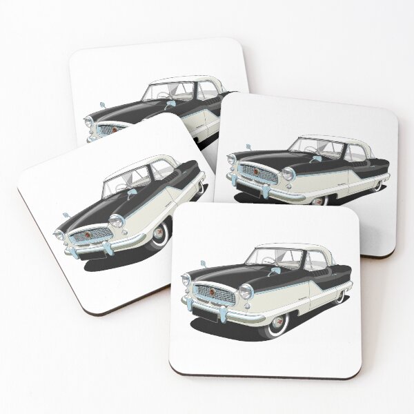 Item preview, Austin Metropolitan in two tone black and white designed and sold by candc-retro.