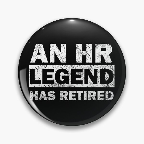 Item preview, HR Human Resources Legend Retired Retirement designed and sold by JustCreativity.