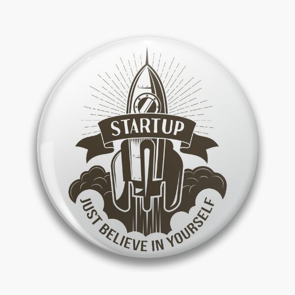 Item preview, Startup Just Believe in Yourself Inspirational Entrepreneur designed and sold by ProjectX23.