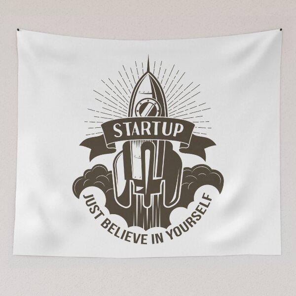 Item preview, Startup Just Believe in Yourself Inspirational Entrepreneur designed and sold by ProjectX23.