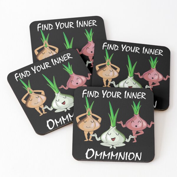 Item preview, Yoga find your inner onion ommnion v1w designed and sold by BLucknerDesign.