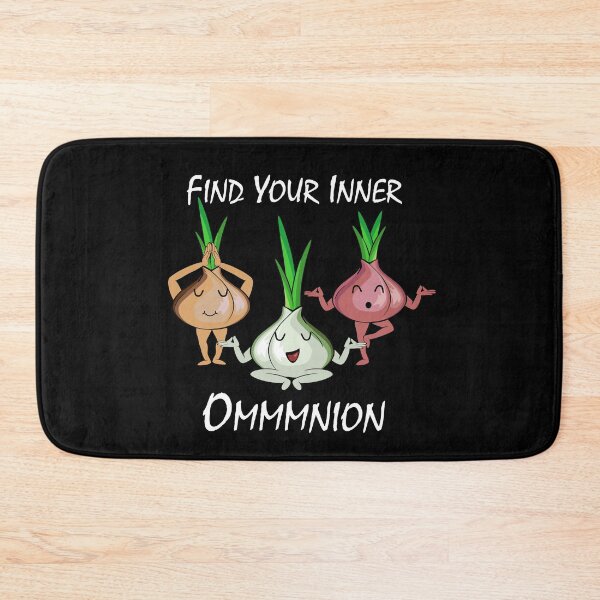Item preview, Yoga find your inner onion ommnion v1w designed and sold by BLucknerDesign.