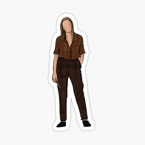 Villanelle - Killing Eve sketch Sticker