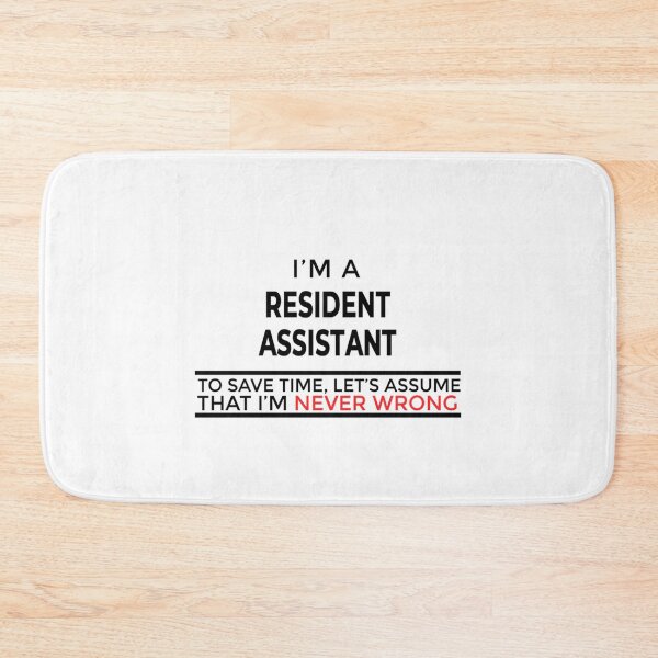 Item preview, Resident Assistant Birthday Christmas Gift/Present designed and sold by CreaComMerch.