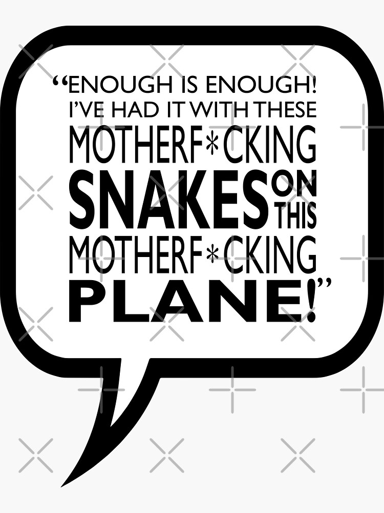 "Enough Is Enough" Sticker by roguedesign Redbubble