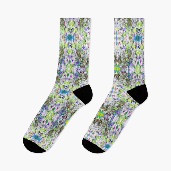Item preview, Butterflies and flowers , psychedelic Arte Abstracto, abstract art design designed and sold by Adri Barnard.