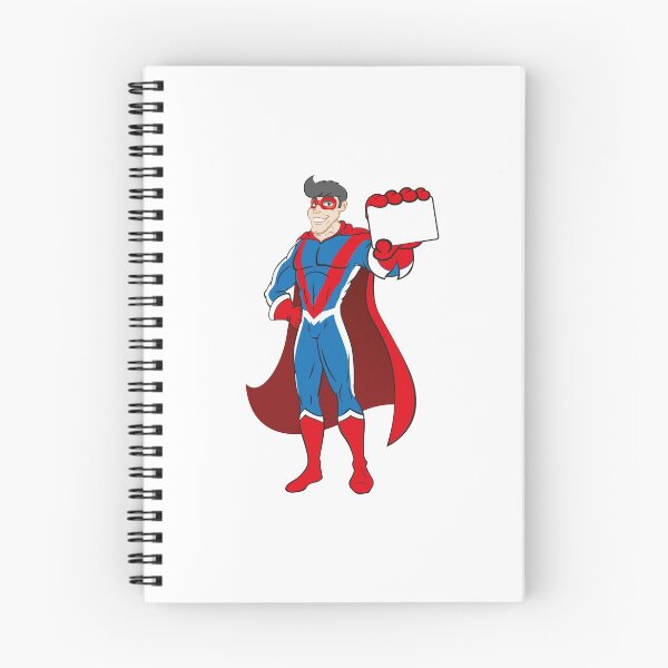 Item preview, Illustration depicts superhero person doing imposing pose and holding or showing a card or something designed and sold by LucianoCosmo.