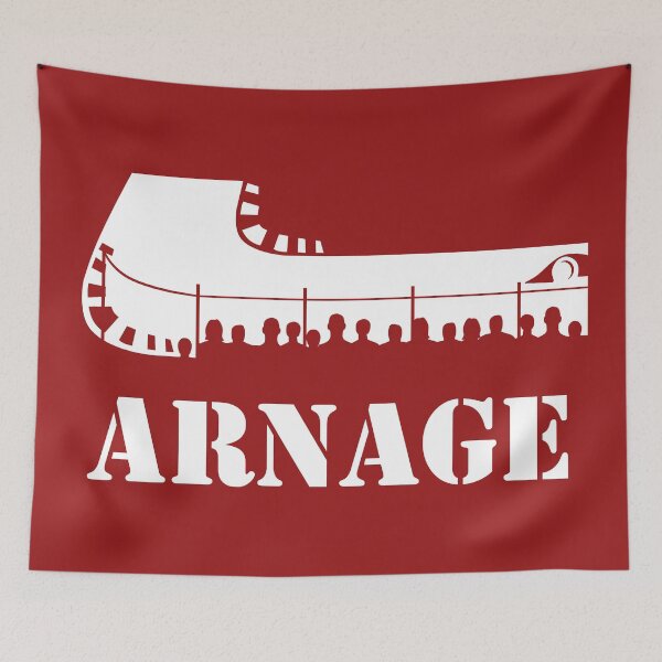 Item preview, Arnage Corner at Le Mans - A spectator favorite - Racing Red version designed and sold by PPFImages.