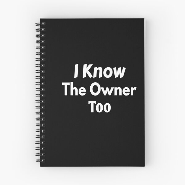 Item preview, I Know The Owner Too/ Funny Bartender / Bartender Gift / designed and sold by Chamssou.