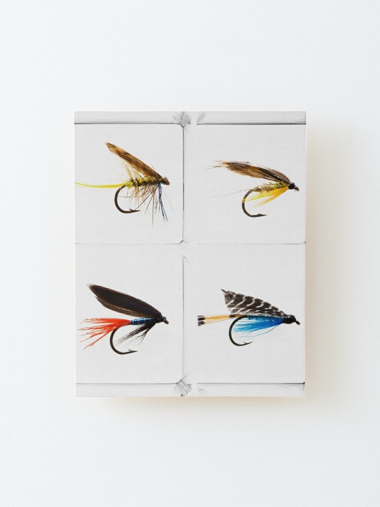 Fly Fishing Lure Mounted Print for Sale by Andrew Bret Wallis