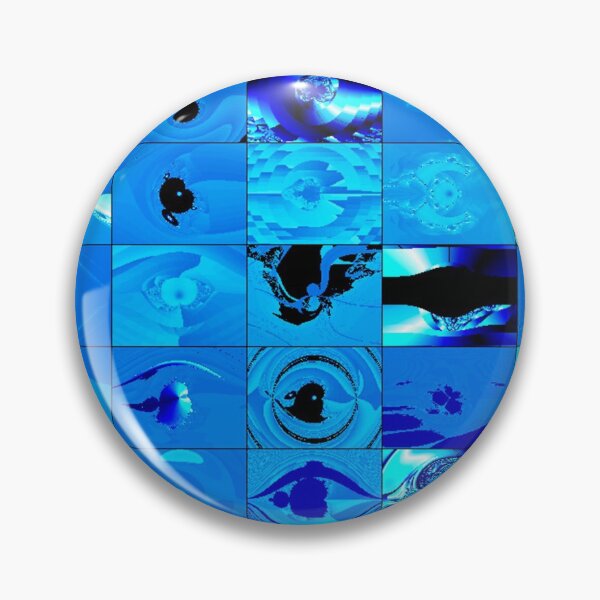 Item preview, Fractal art in blue designed and sold by BrunoWeicker.