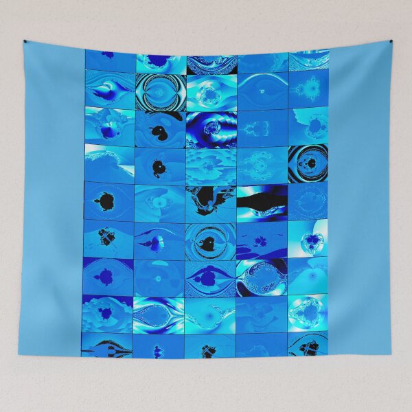 Item preview, Fractal art in blue designed and sold by BrunoWeicker.