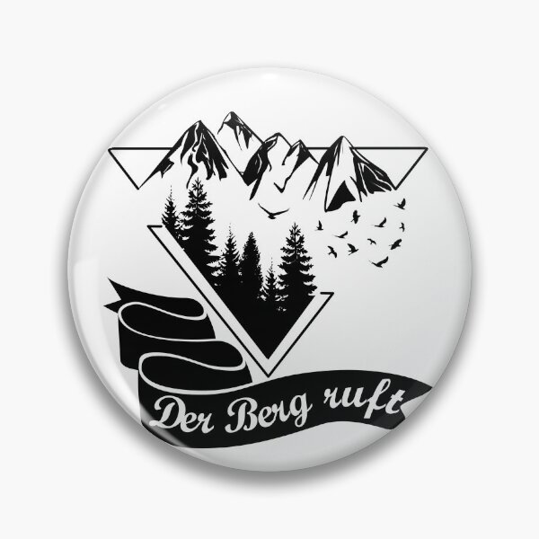 Artikelvorschau, Der Berg ruft geometrisch Wald Berg Landschaft v1 entworfen und verkauft von BLucknerDesign.