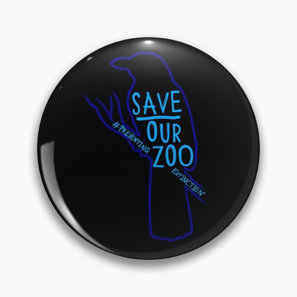 Item preview, Save Our Zoo bird outline designed and sold by CelticDragoness.