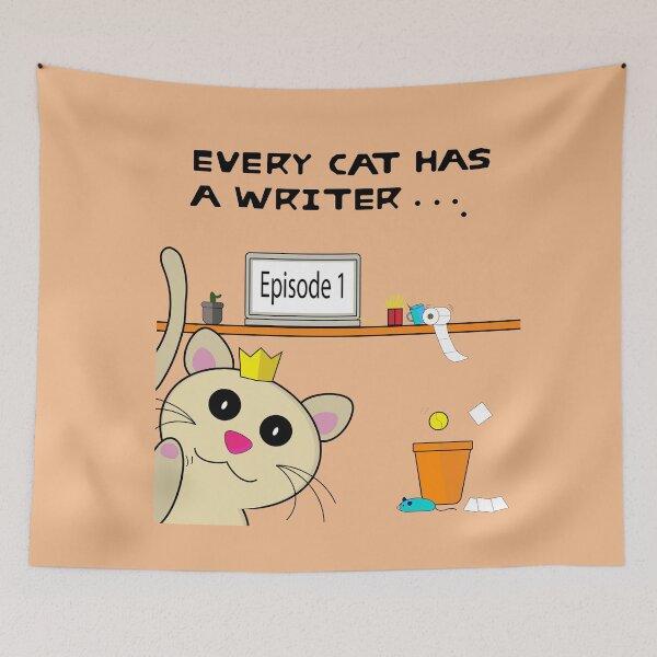 Item preview, Every cat has a writer designed and sold by Coowo22.