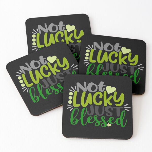 Item preview, Not lucky Just blessed designed and sold by RebeccaRe.