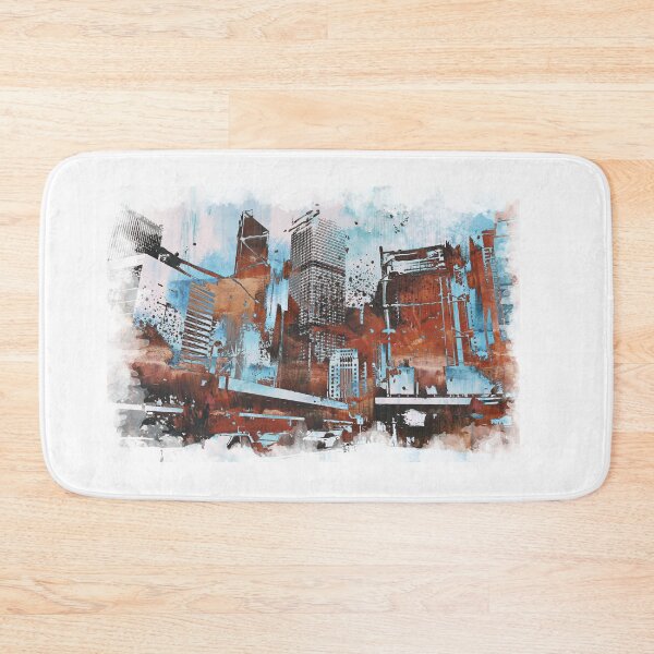 Item preview, Skyscraper with Abstract Grunge designed and sold by Ethiyo.