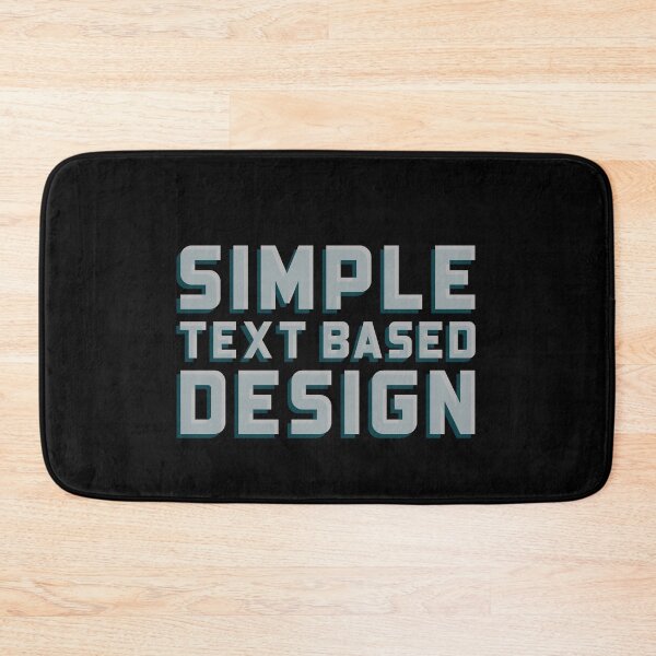 Item preview, Simple Text Based Design designed and sold by FlauntMerch.