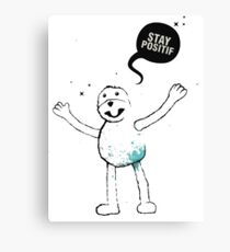 Flat Eric (Mr. Oizo) - Stay Positif Canvas Print