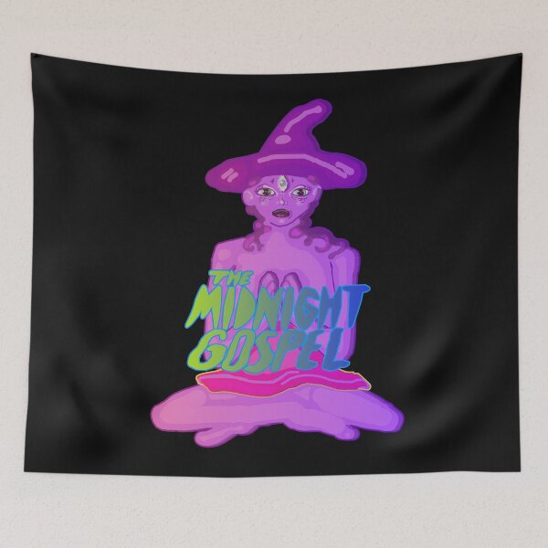 Item preview, the midnight gospel clancy third eye meditation designed and sold by spaceplantdaddy.