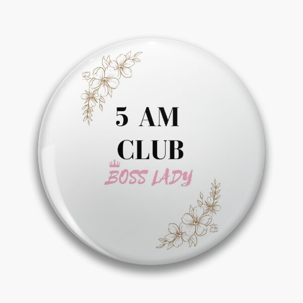 Aperçu de l'œuvre L'art inspirant de la motivation de la patronne du club 5 AM. MindPromises créée et vendue par Agit.