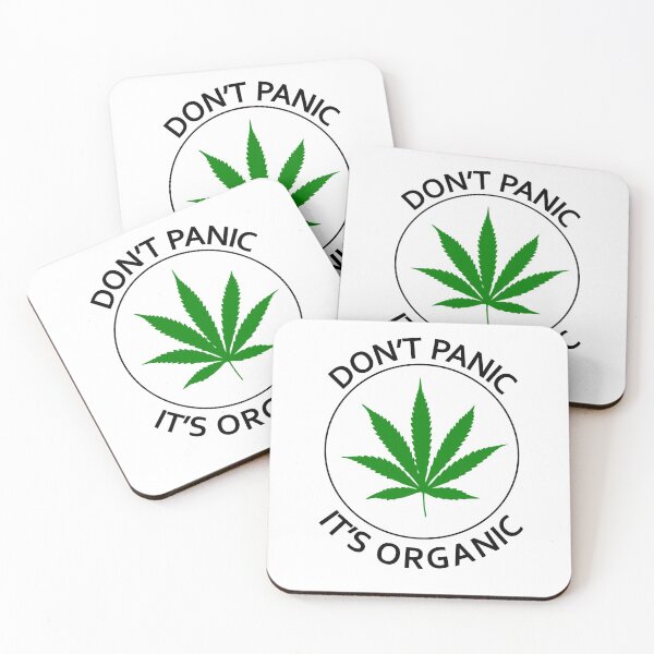 Item preview, Don't Panic It's Organic designed and sold by GeeklyShirts.