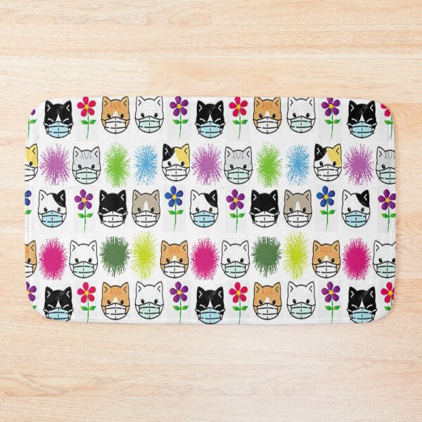 Item preview, Cats and masks cute design, for the cat lover, pandemic awareness designed and sold by Adri Barnard.