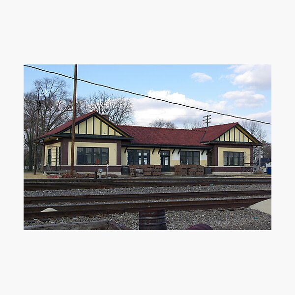 Item preview, Railraod station, Oregon, IL designed and sold by jclegge.