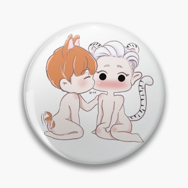 Item preview, Corgie baek and tiger yeol  designed and sold by Ira-BB.