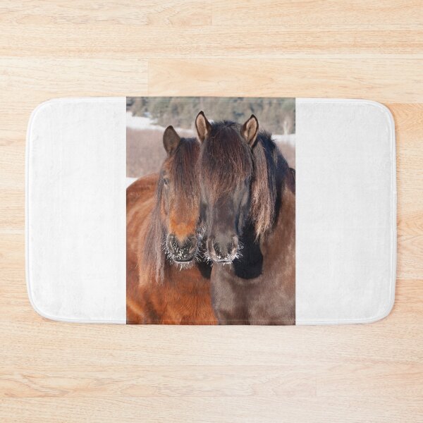 Item preview, Two horses in winter designed and sold by James Cumming.