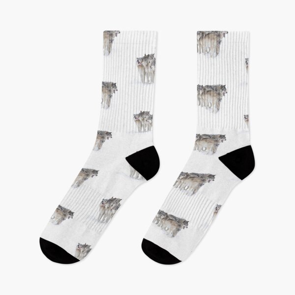 Item preview, The Wolf Pack - Timber wolves designed and sold by James Cumming.