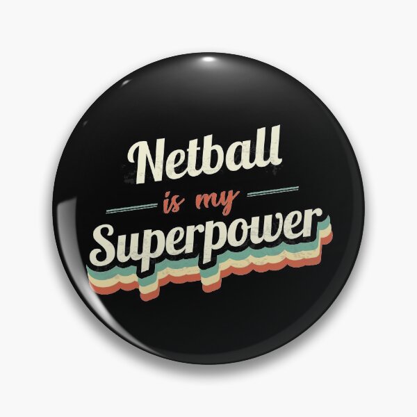 Item preview, Netball is my Superpower  designed and sold by Custom365.