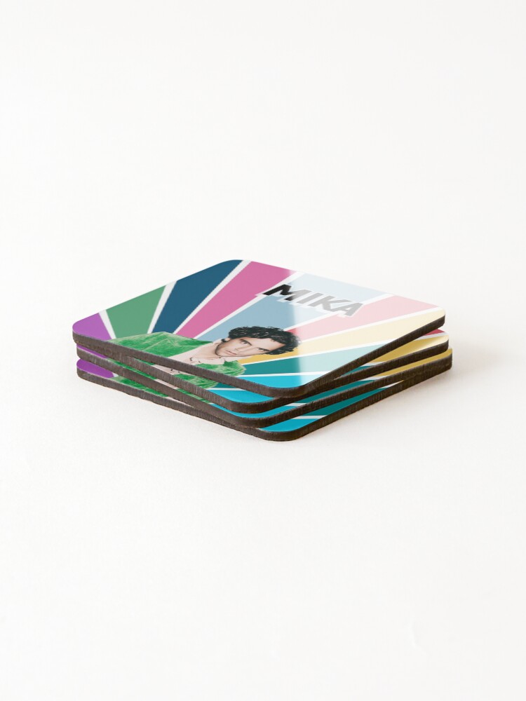 Thumbnail 4 of 5, Coasters (Set of 4), MIKA Life In Colour designed and sold by threadbearly.
