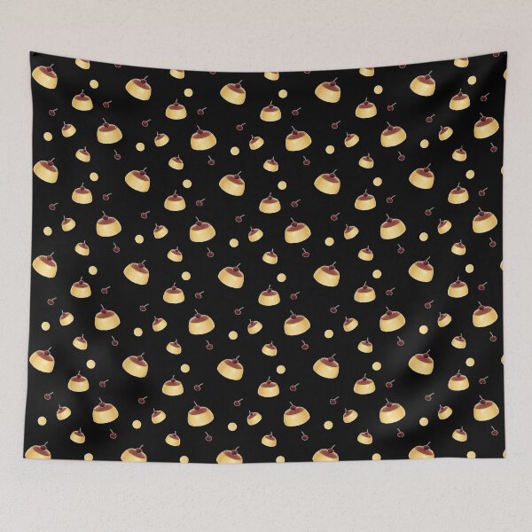 Item preview, Delicious Flan Pattern designed and sold by supermara.
