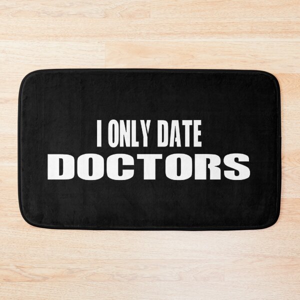 Item preview, I Only Date Doctors  #Black designed and sold by SalaheddineB.