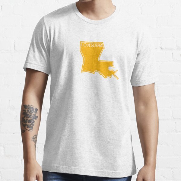 louisiana saturday night moon yellow on my sleeve science | Essential  T-Shirt